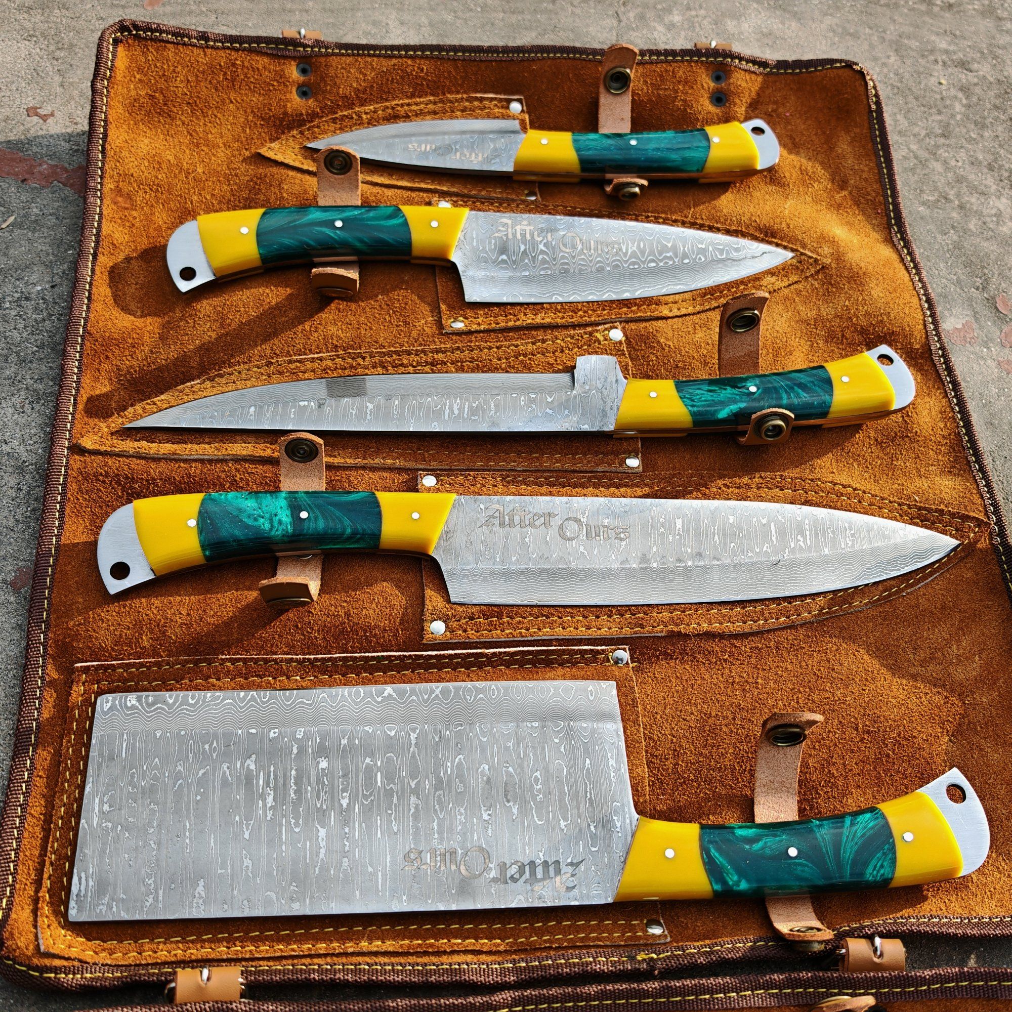 Hand forged Royal Ember Kitchen/Chef Set