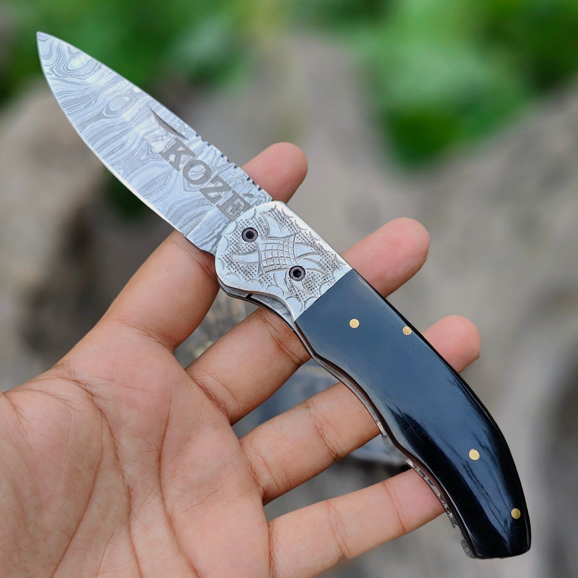 Hand Forged Ranger's Foldable Knife