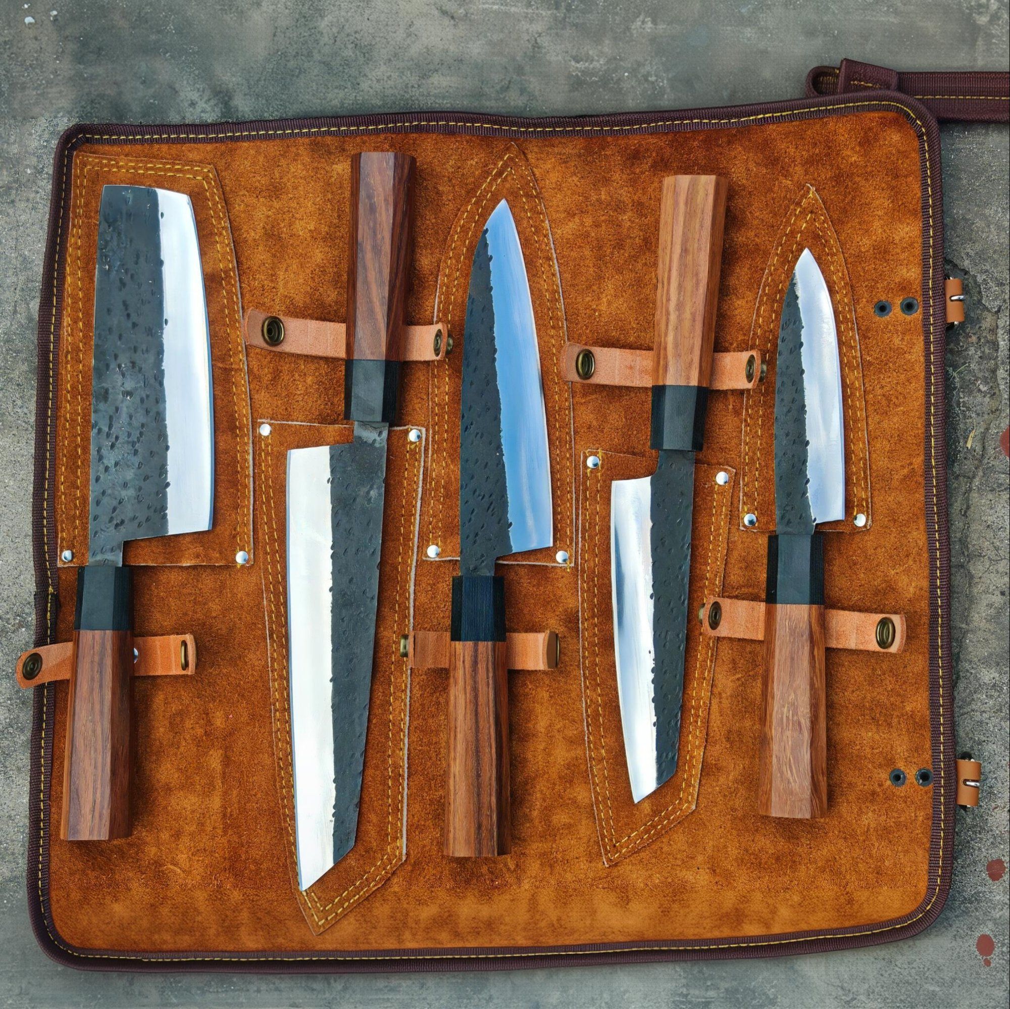 Handmade Forge Master Kitchen/Chef Set