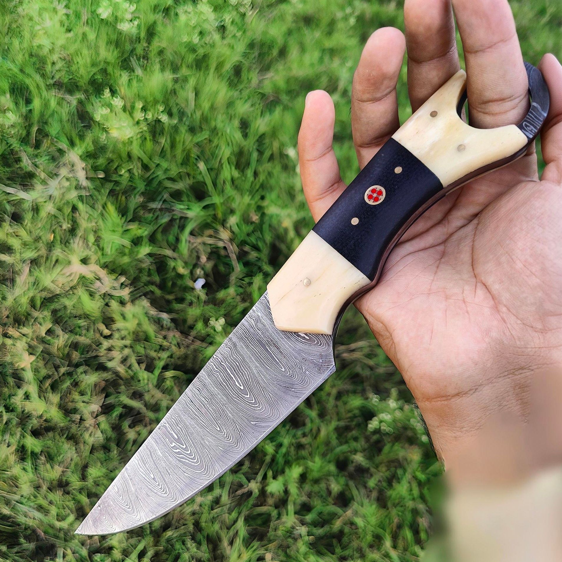 Hand Forged Ring Knife