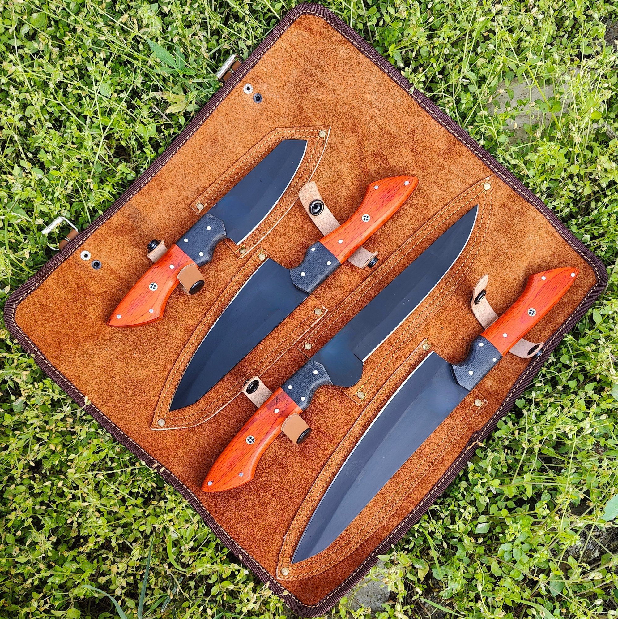 Amber Grip Kitchen/Chef Set