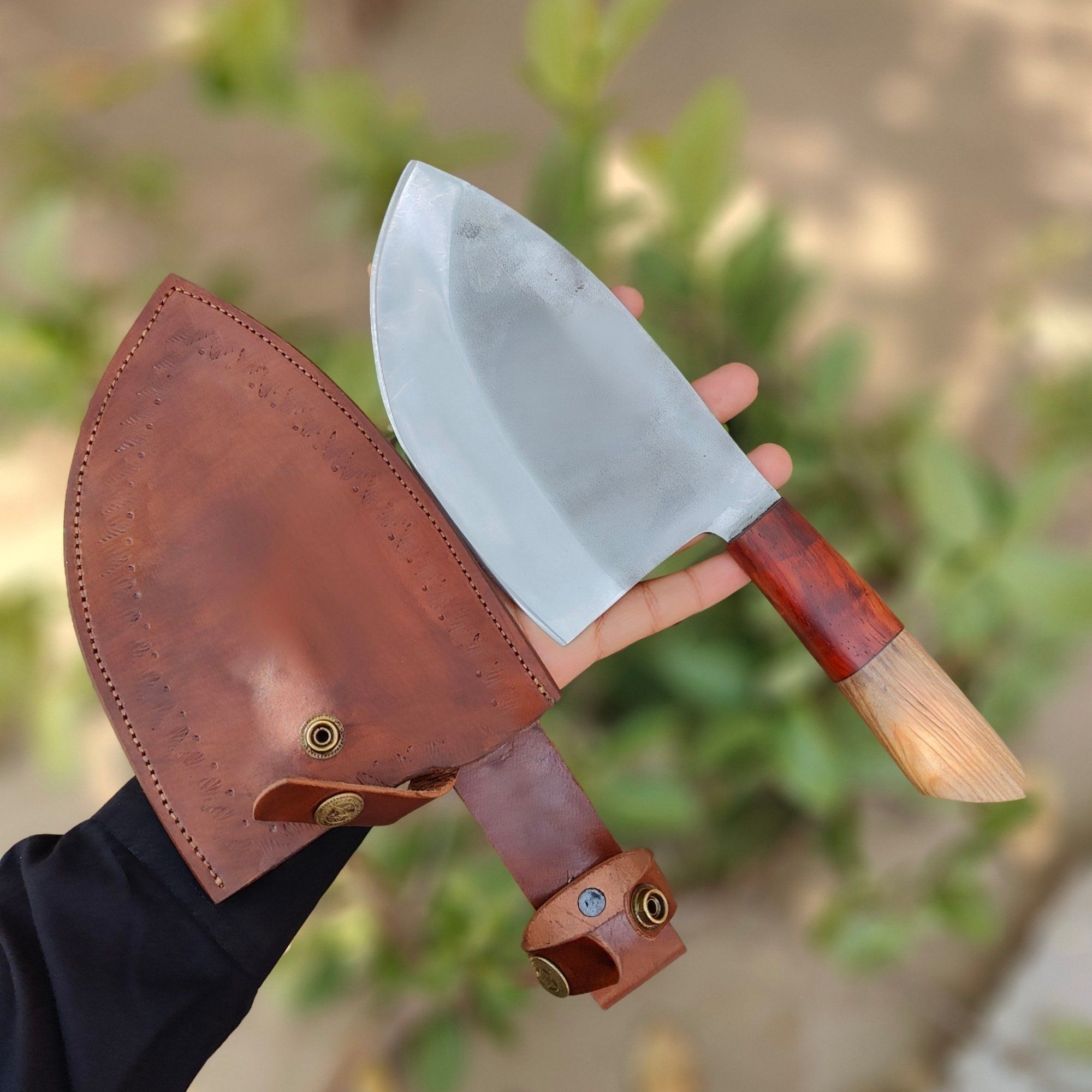 Handmade Timberclad Heavy-Duty Cleaver