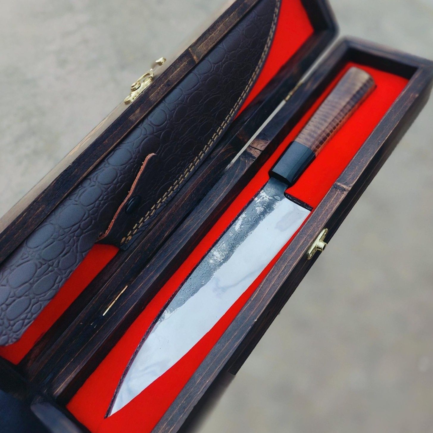 Ember Grain Chef Knife