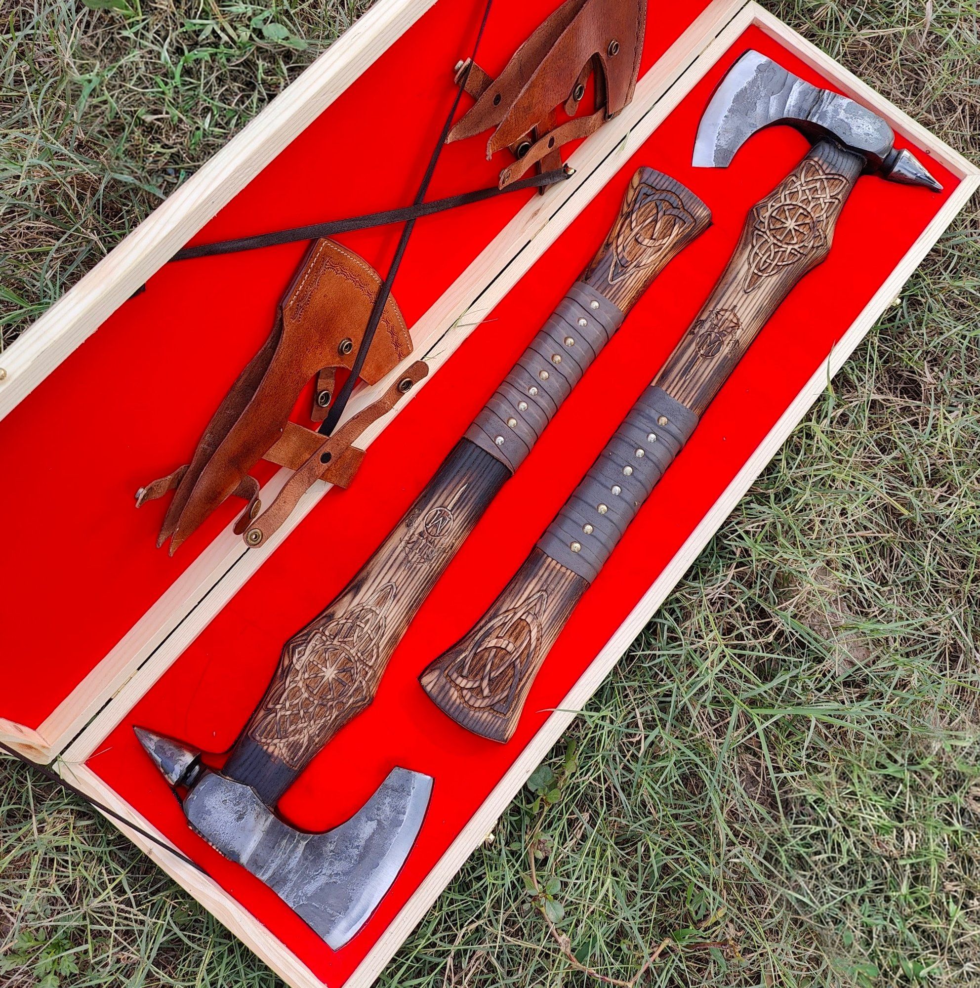 Ragnar's Twin Fury Battle Axes